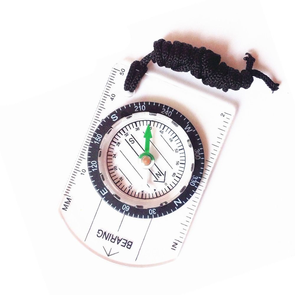 Kompas orientacyjny na palec,  – Map Compass Orienteering recenzja i cena