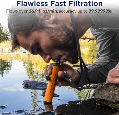 Filtr do wody Pro 6L Camo Grav – Water Filter Straw recenzja i cena