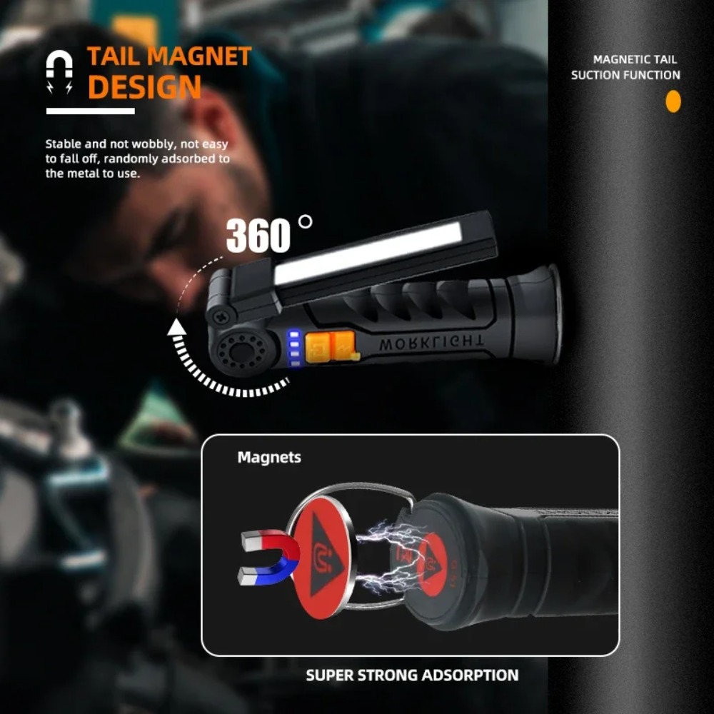 Przenośna latarka LED COB łado – Outdoor Adventurer recenzja i cena