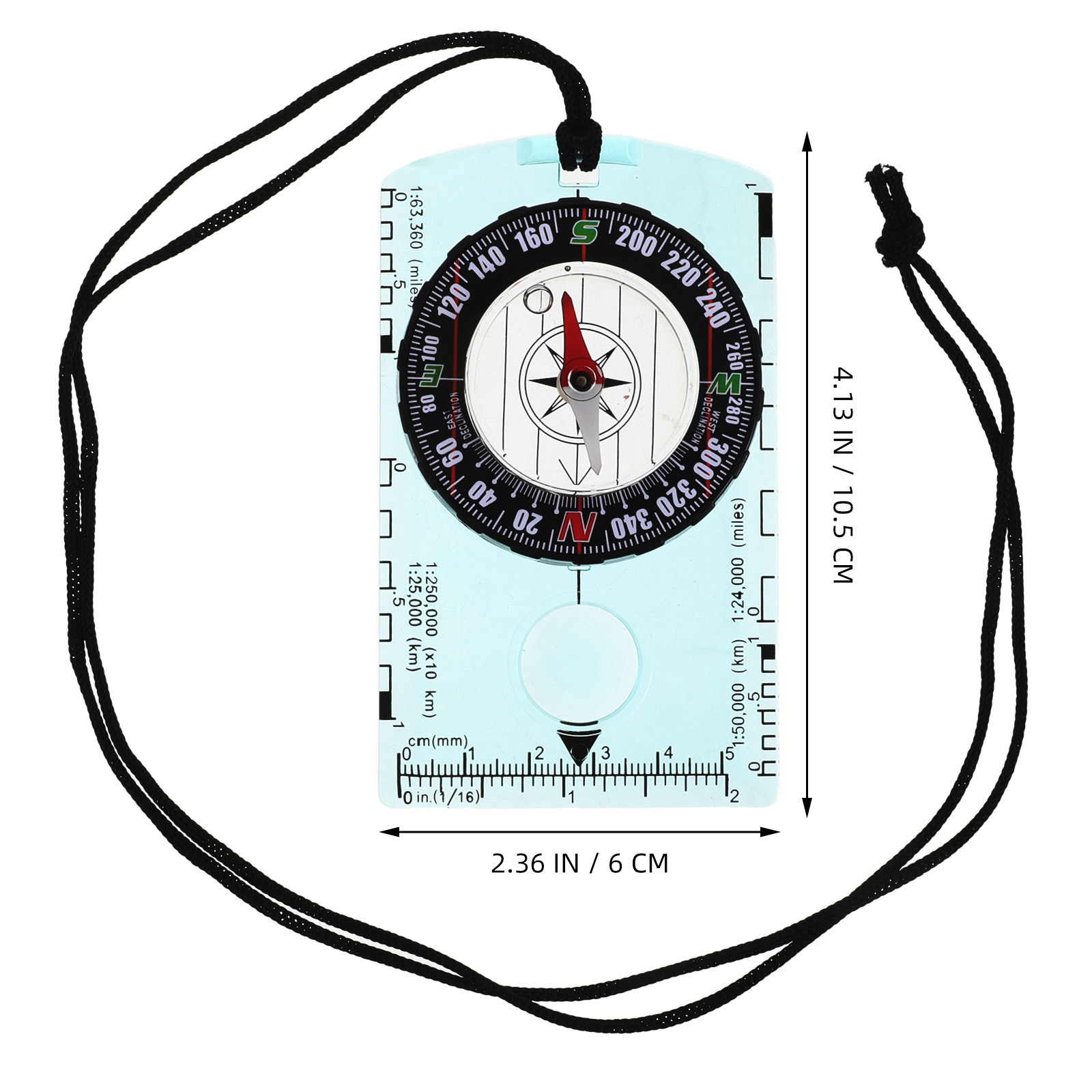 Kompas turystyczny i kempingow – Map Compass Orienteering recenzja i cena