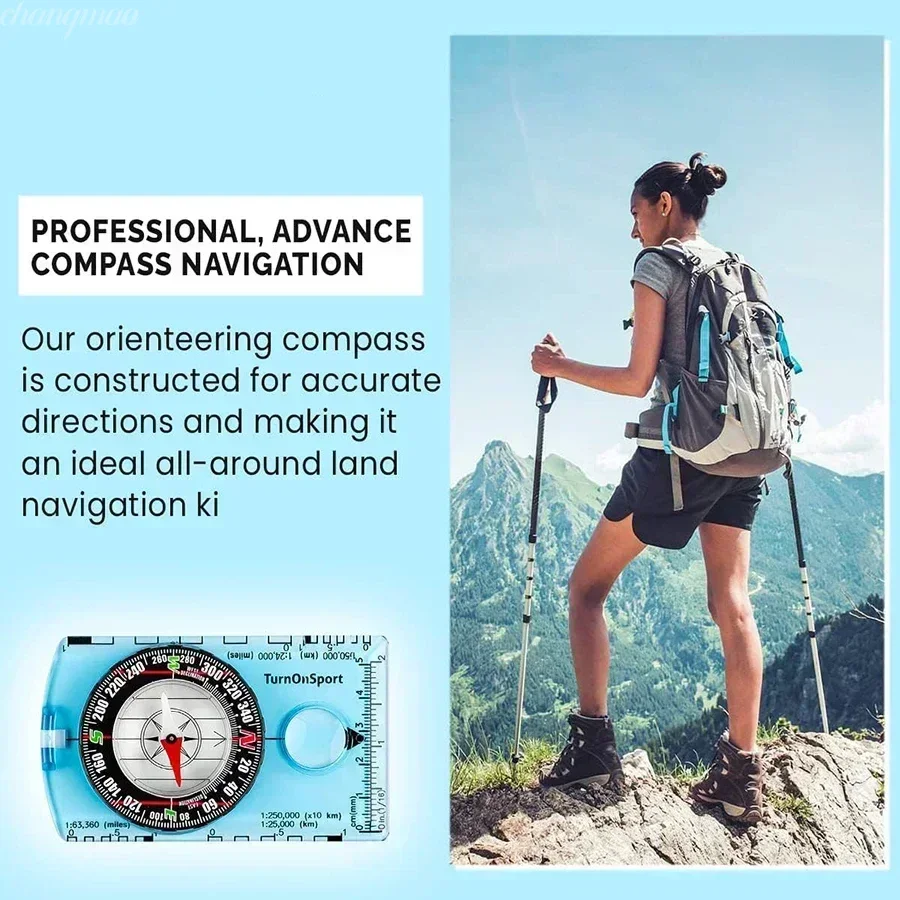 Wodoodporna płytka bazowa komp – Map Compass Orienteering recenzja i cena