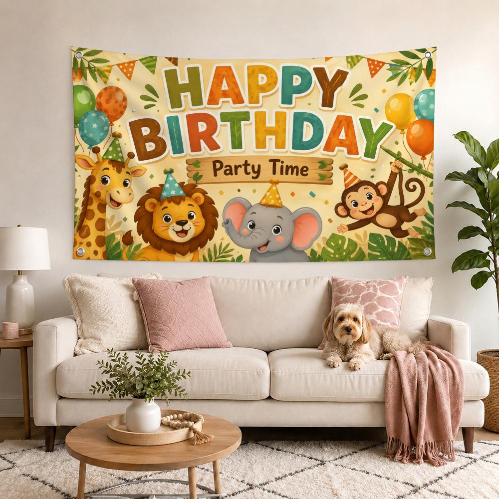 Flagi na przyjęcie urodzinowe  – Outdoor Adventure Birthday Party recenzja i cena