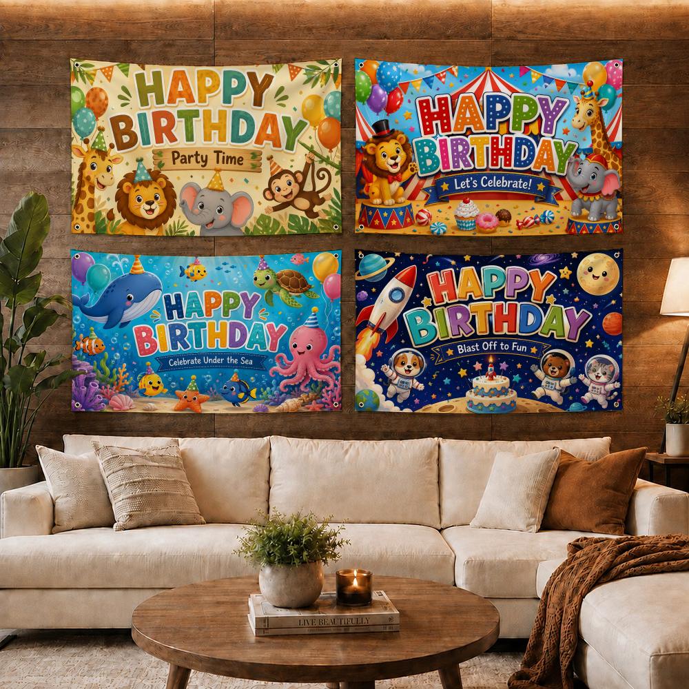 Flagi na przyjęcie urodzinowe  – Outdoor Adventure Birthday Party recenzja i cena