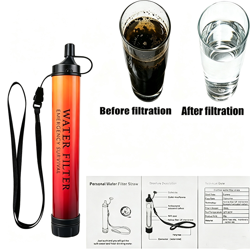 Przenośny filtr do wody w form – Water Filter Straw recenzja i cena