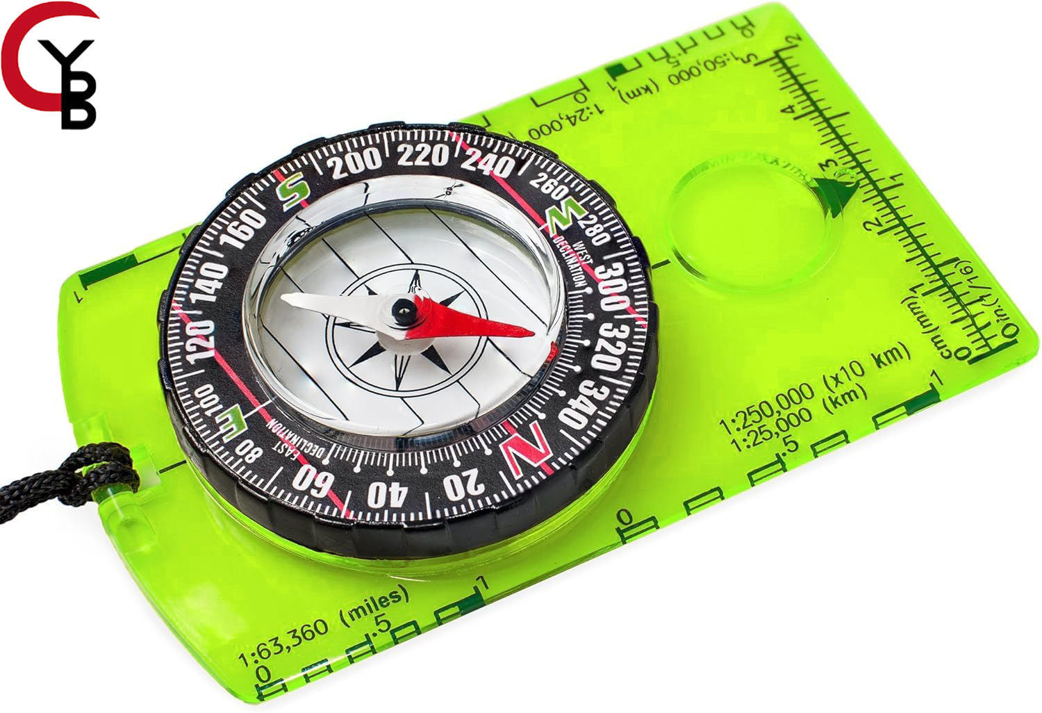Kompas do orientowania YANBIGU – Map Compass Orienteering recenzja i cena