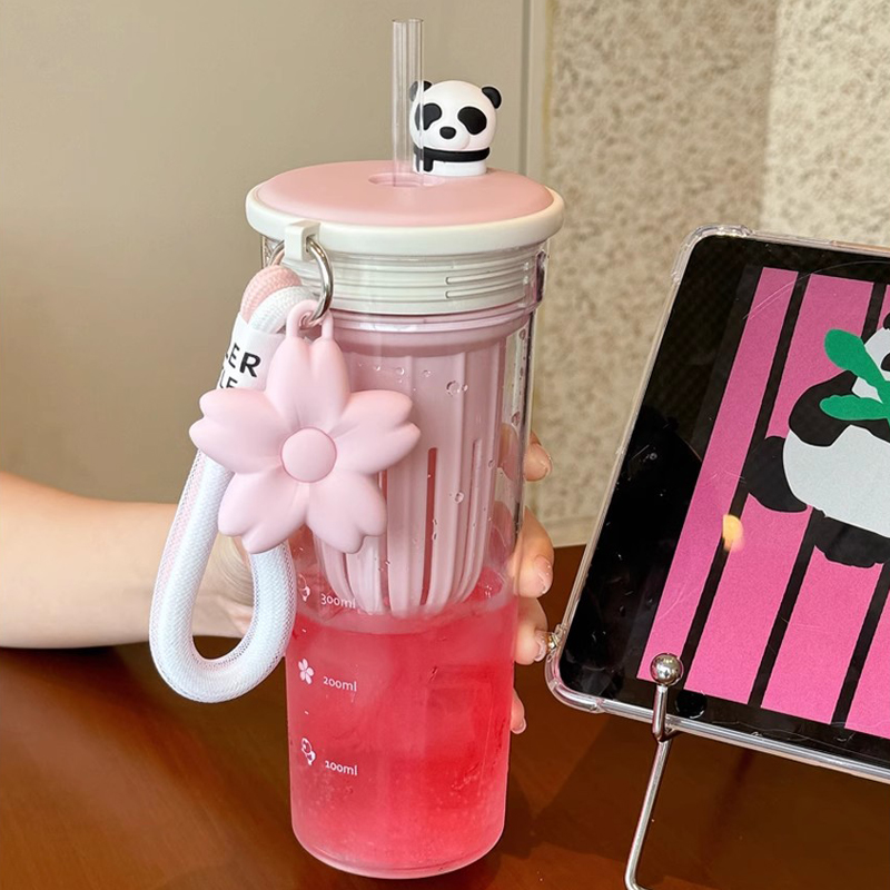 650ml Butelka na wodę Kawaii z – Water Filter Straw recenzja i cena