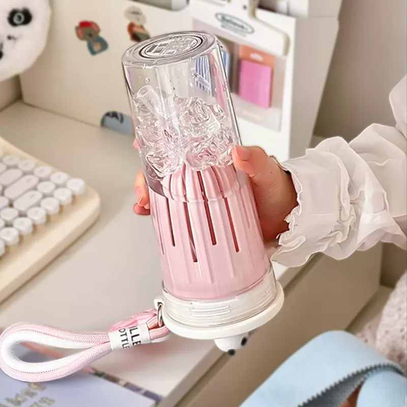 650ml Butelka na wodę Kawaii z – Water Filter Straw recenzja i cena