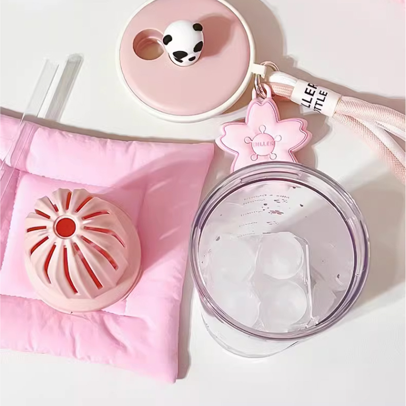 650ml Butelka na wodę Kawaii z – Water Filter Straw recenzja i cena