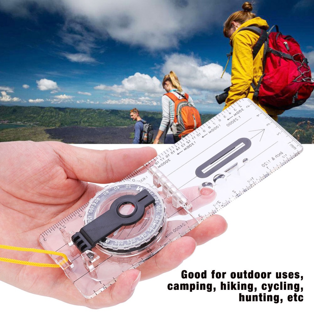 Wytrzymały, lekki kompas do or – Map Compass Orienteering recenzja i cena
