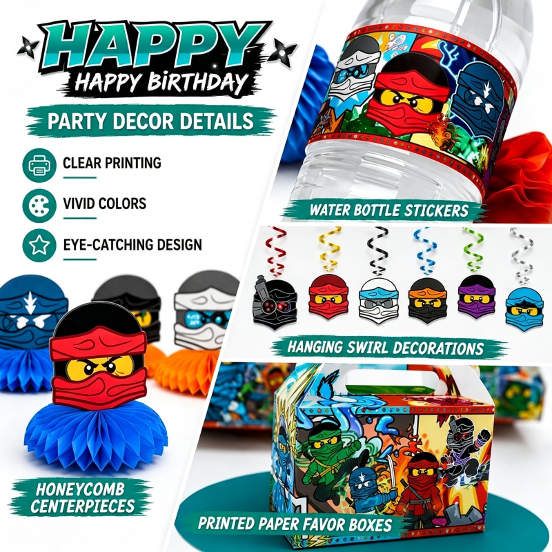 Zestaw dekoracji na przyjęcie  – Outdoor Adventure Birthday Party recenzja i cena